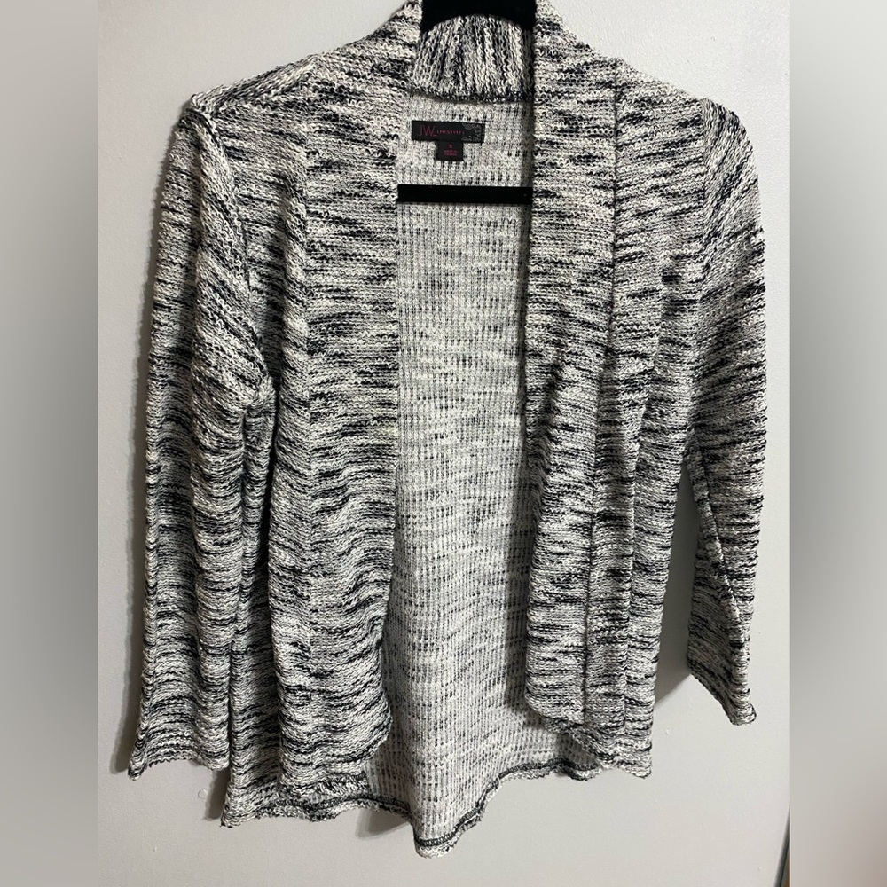 JW Style Black & White Cardigan